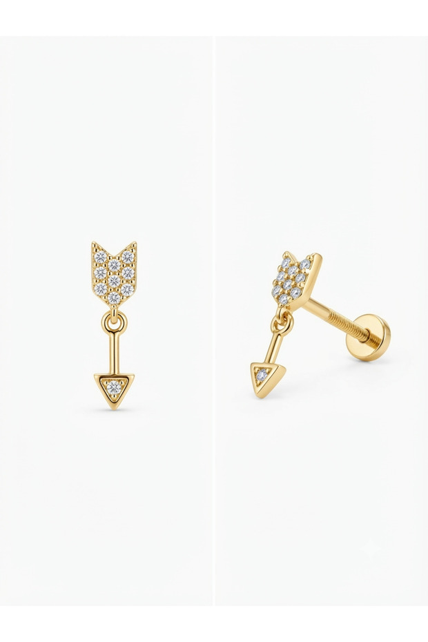 Sallantılı ok piercing