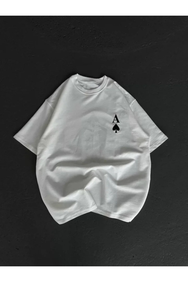 Unisex Stylish Comfortable Oversize Cotton Crew Neck T-Shirt with Special Design Code 25095