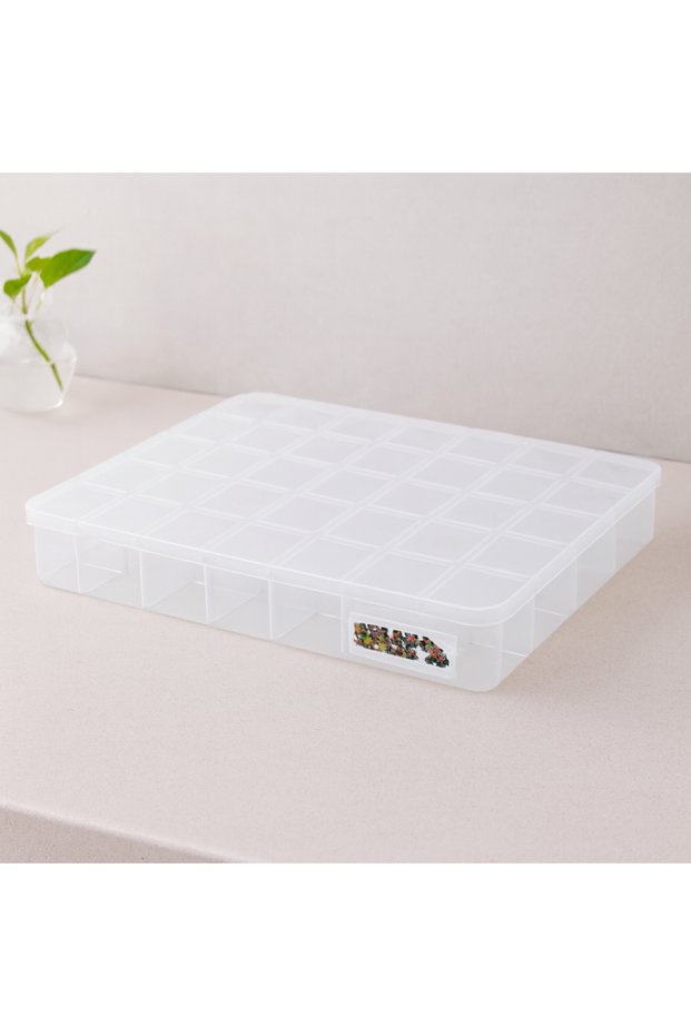 Transparent Organizer Box with 40 Compartments