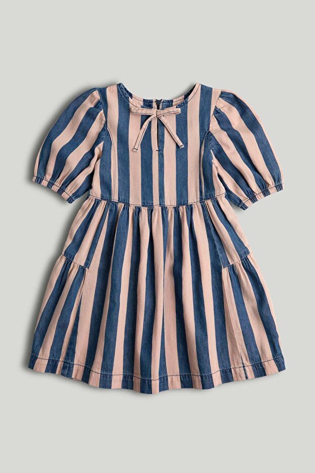 Striped Denim Dress