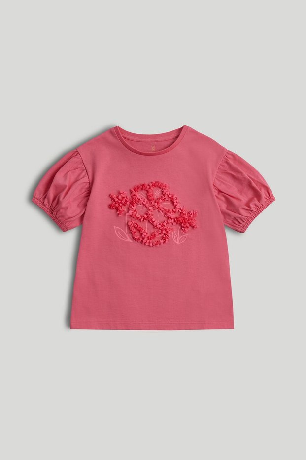 Pink Tropical Flower T-Shirt