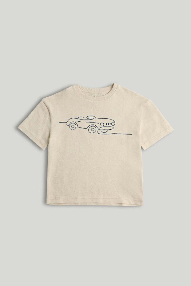 Cream Car T-Shirt