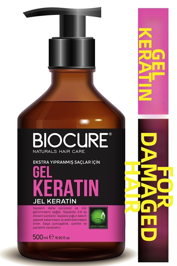 Hair Straightening Gel Keratin 500ml
