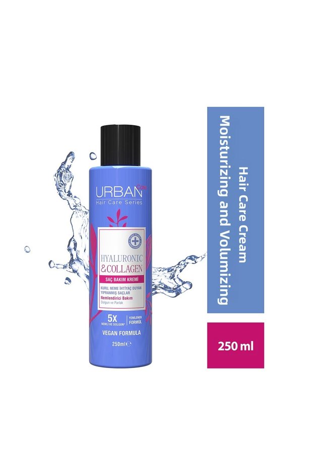 Hyaluronic Acid & Collagen Extra Plumping Hair Care Cream 250 ml