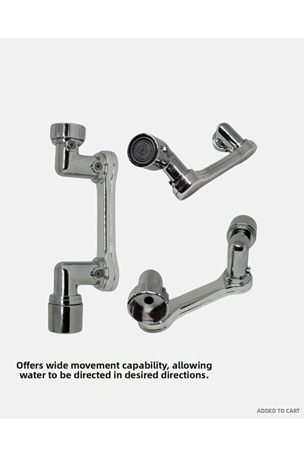 Spt-Gld Rotatable Faucet Head – for Sink Cleaning and Hand-Washing (155450) Maximum Convenience