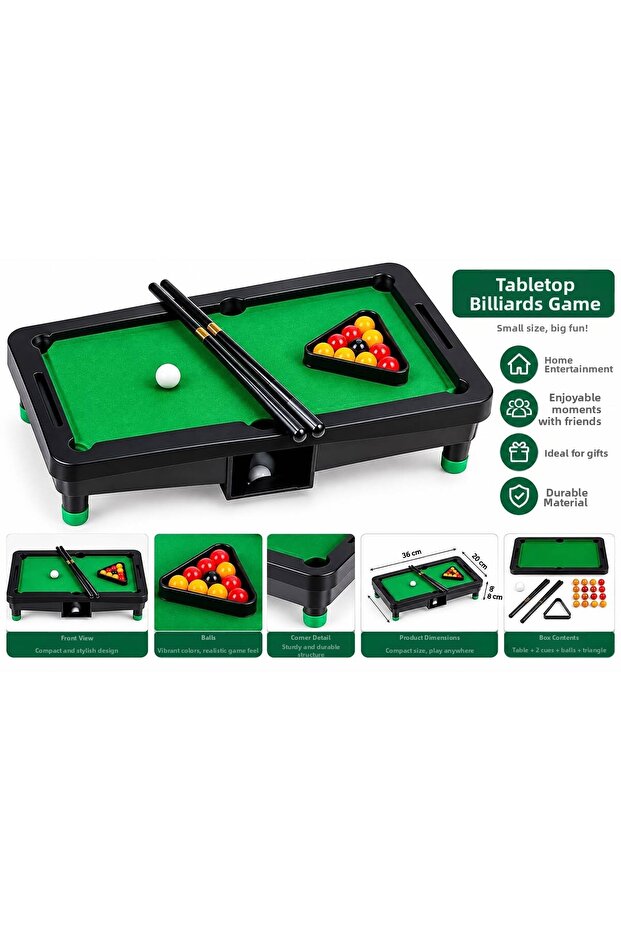 Tabletop Billiard Game Children's Toy Product Dimensions: 25*14 cm