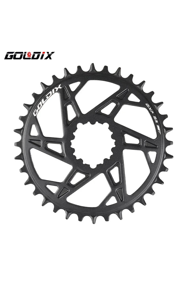 3mm offset 36T GOLDIX 3-Bolt Direct Mount MTB Chainring 32T 34T 36T 38T 3mm Offset Narrow Wide CNC M