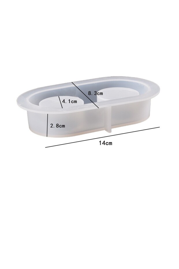Silicone mold 02 1/2/3 Hole Candle Holder Mold Gypsum Cement Incense Candle Holder Candle Holder Sil