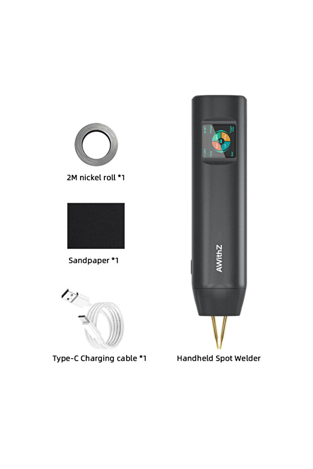 H2 Set Upgraded Upgraded H2 H1 Big Color Screen 90 Gears Spot Welder Adjustable Powerful Handheld Di