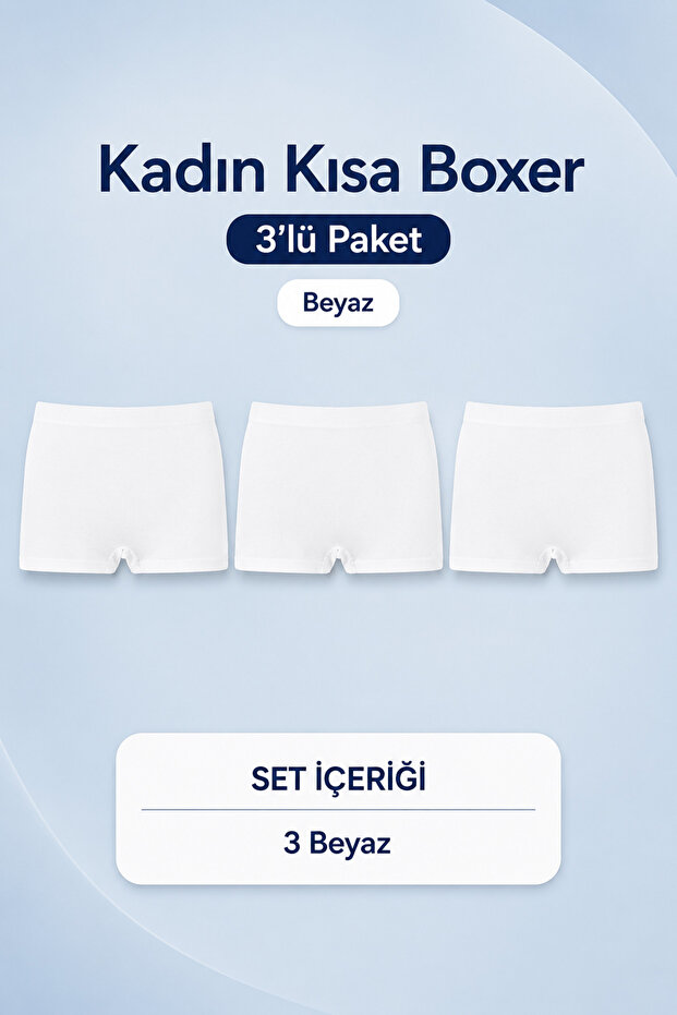 3-Piece Women's Boxers