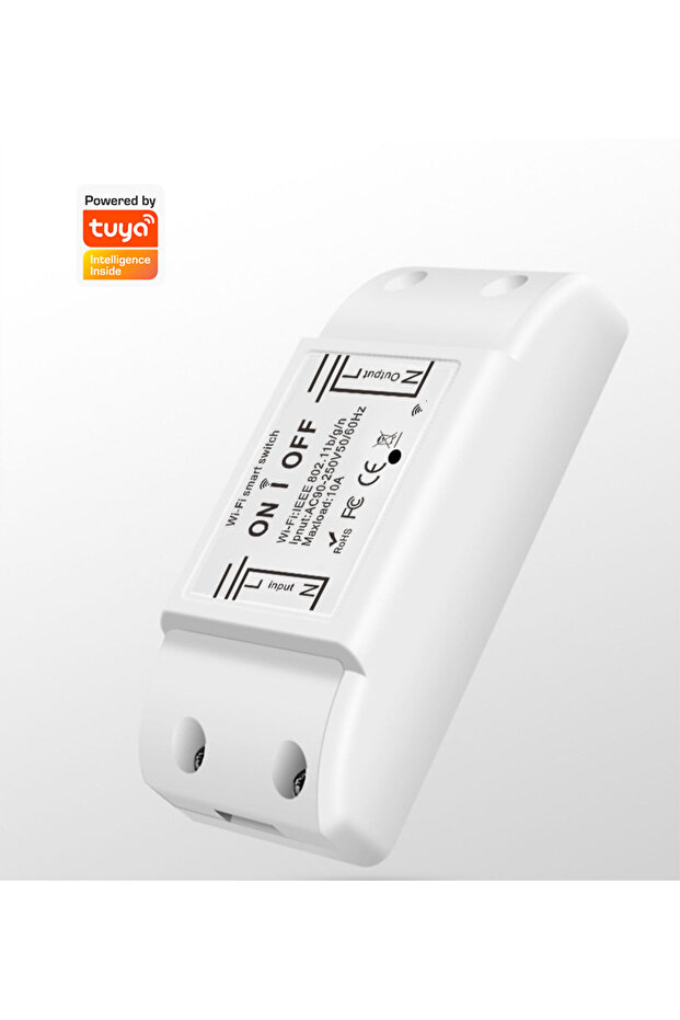 1Pc Work with Tuya Smart Life APP WiFi Switch DIY MINI Smart Home Switch Module Wireless Voice Remot