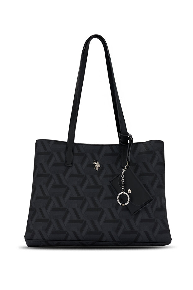 Black-Black Women's Shoulder Bag Us26510