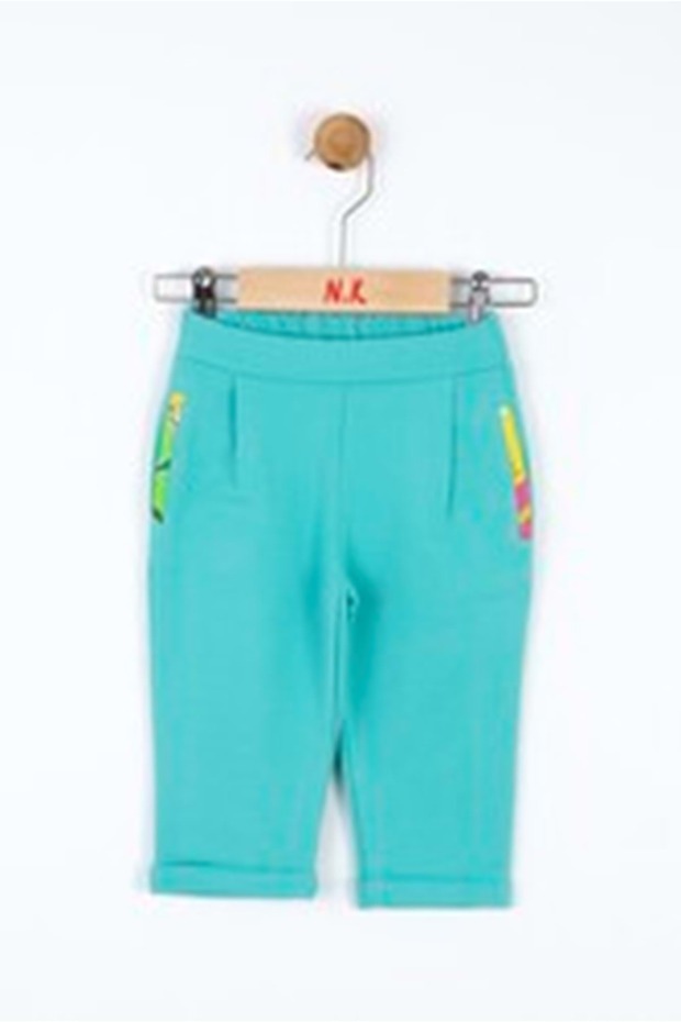 Girl's Green Pants Green