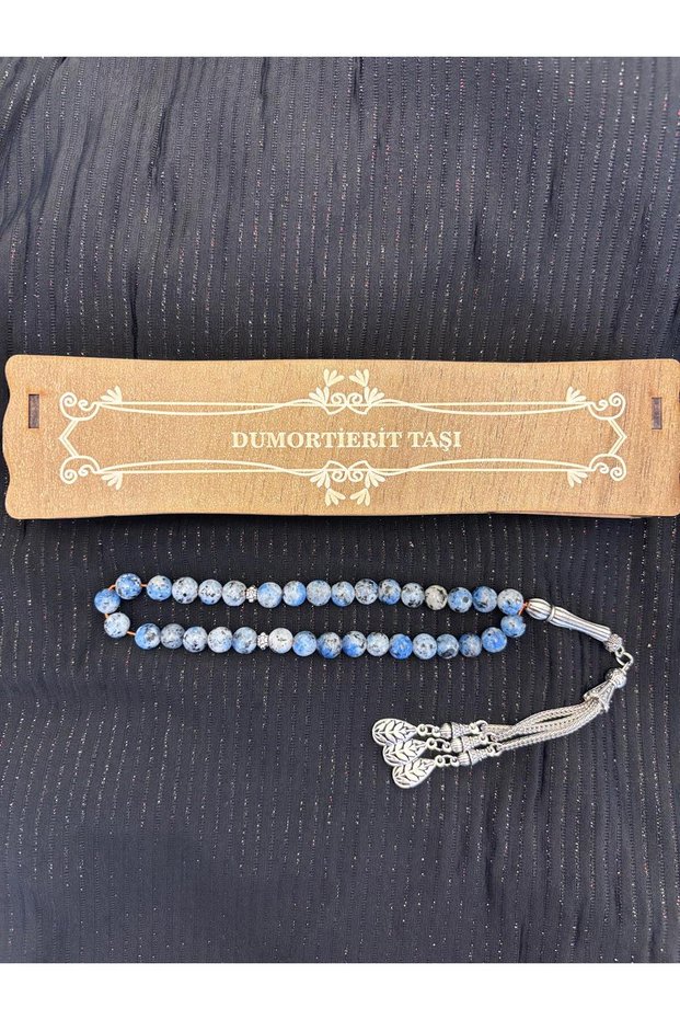 Dumortirite Real Natural Stone Praying Beads