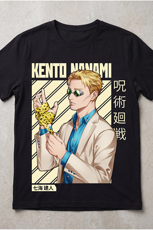 Jujutsu Kaisen Nanami Anime Printed Standard Cut Unisex Tshirt