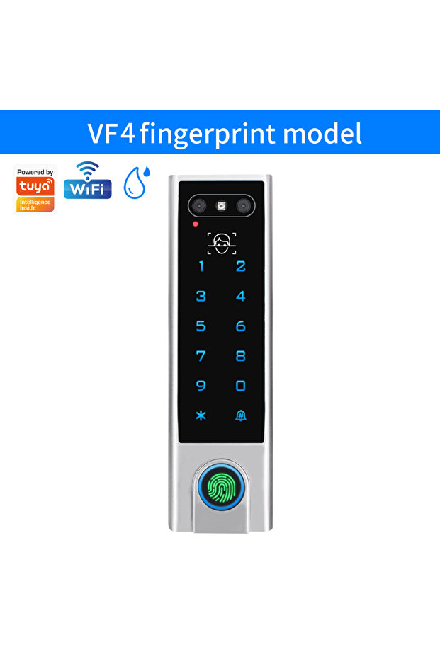 VF4-EM-wifi WIFI Face Wiegand 26-34 Recognition Fingerprint 125KHZ/13.56MHZ RFID Access Control Mach