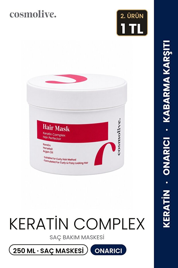 Hair | Mask | Keratin | Complex | Hair | Mask | Repairer | Kabarma | Counter-Attack | & | Bukle | Friendly