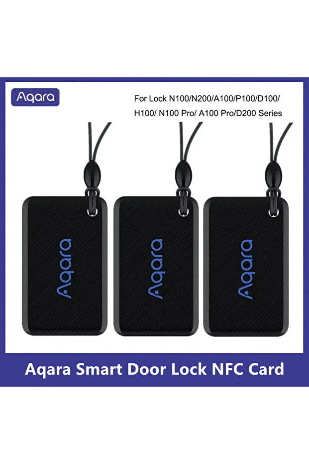 1 Pcs Original Aqara Smart Door Lock NFC Card for Aqara Smart Door Lock N100 N200 P100 D200 Series E