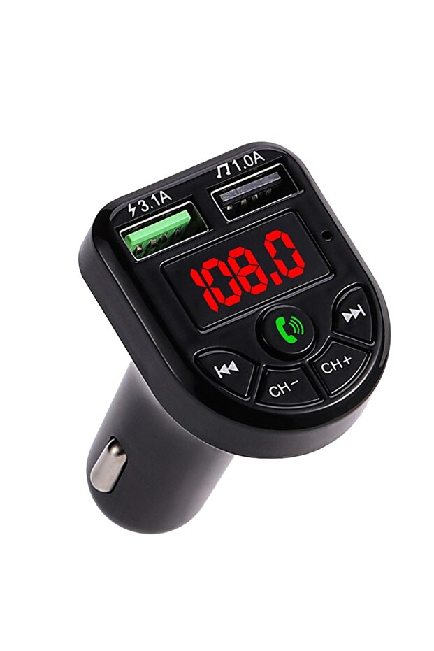 black Car Bluetooth Mp3 Connection Charger Music Player Multifunctional Car Bluetooth Receiver Mobil