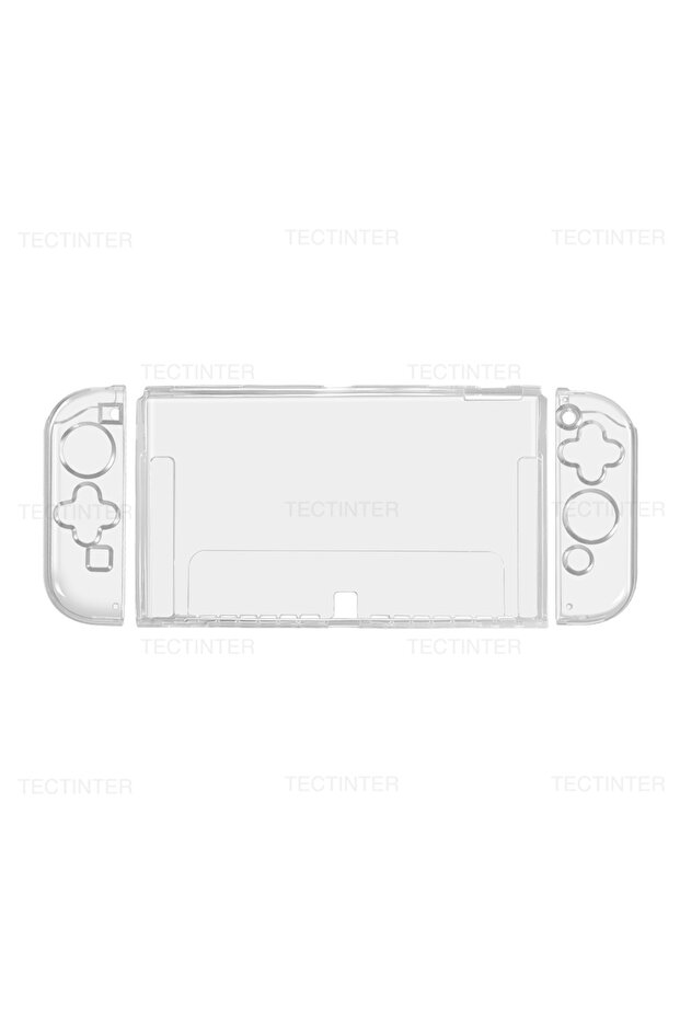 Transparent Transparent Soft TPU Protective Cover Case for Nintendo Switch Oled Game Console Protect