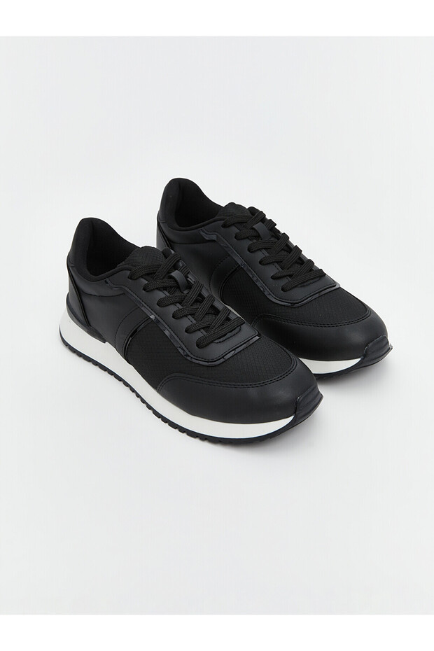 Alita City Lcw Steps Black Women's Sneaker with a Difference