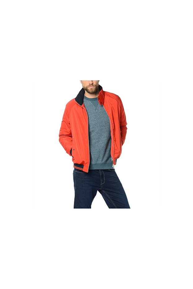 Jack&Jones Jjcomiles Bomber Jacket 12094227 Men's Red Coat Red