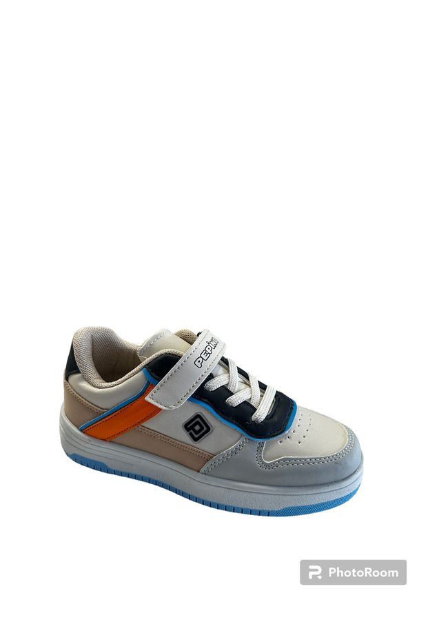 Kids Fk22-1384 Boy's Cream Sports Shoes Cream