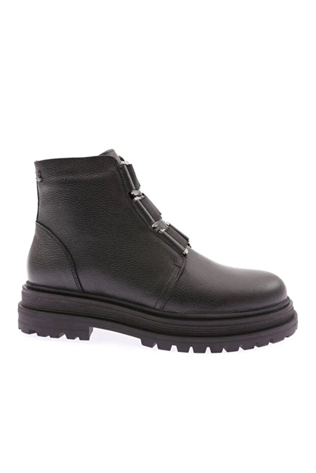 Venus2152102K Women's Leather Boots Black