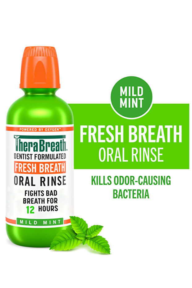 Fresh Breath Oral Rinse Mild Mint 16oz
