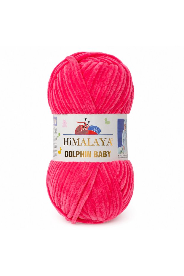 Dolphin Baby Velvet Hand Knitting Yarn 100 Gr 120 m Color Code 80324