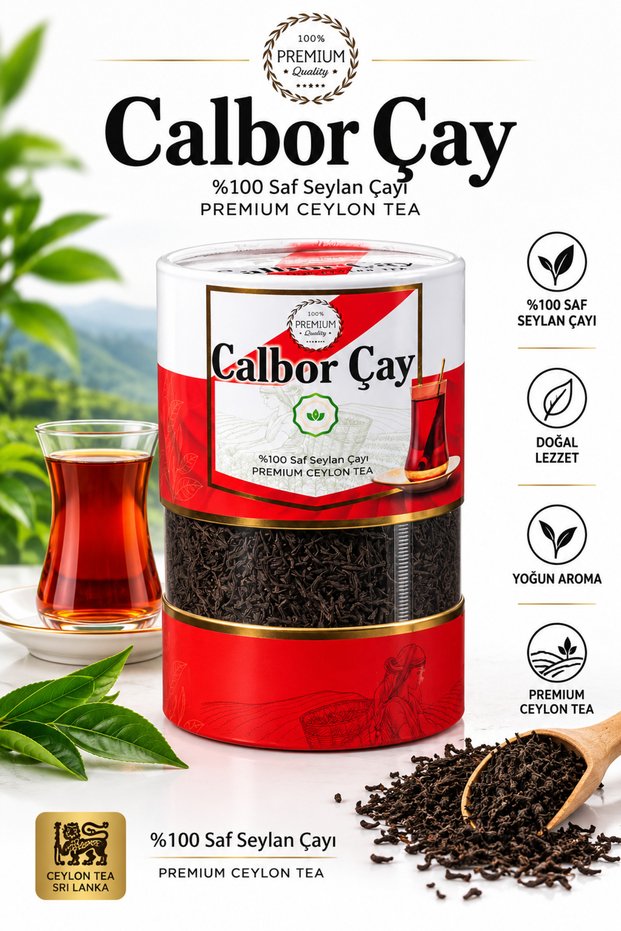 Çay. % 100 Saf Seylan Çayı