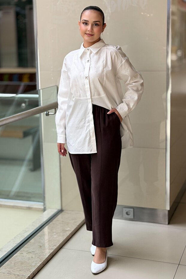 Sentez Knee-Piece Elasticated Trousers
