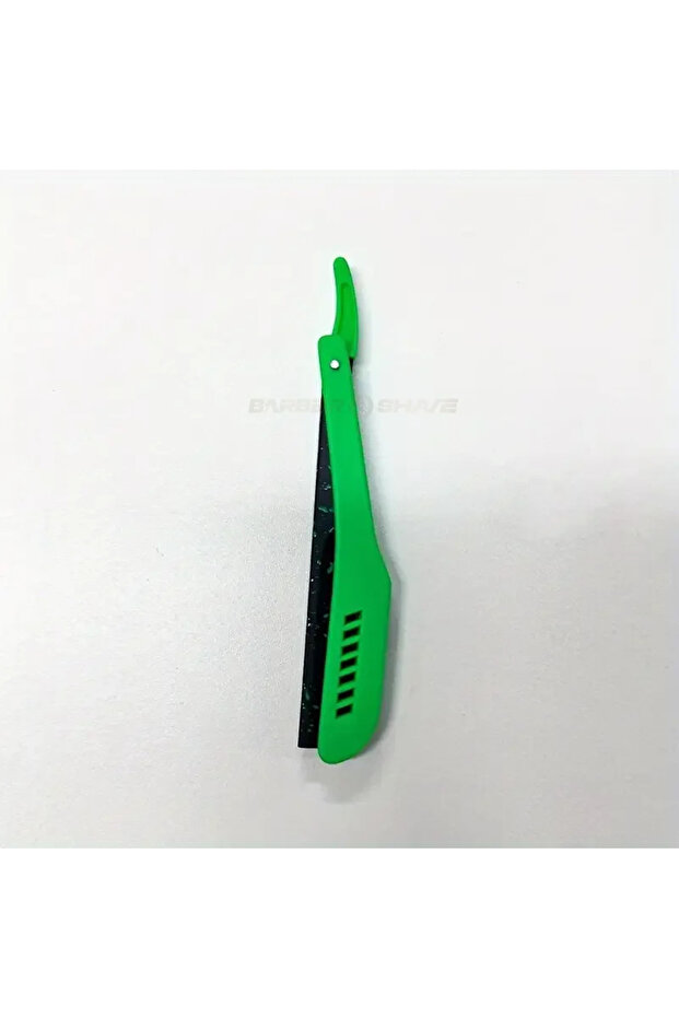 Green Newest 1PCS Men's Classic Folding Shaving Razor Holder Camouflage Pattern Manual Shave Tool St