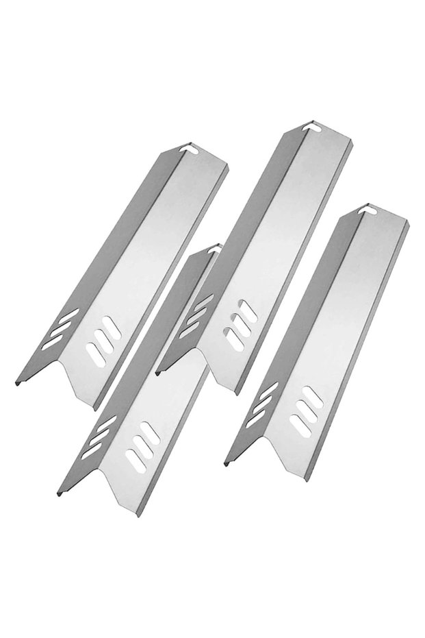4PCS 2/4 pcs Grill Heat Tents Stainless Steel Universal Grill Heat Tents for Gas Grill Burners Cover