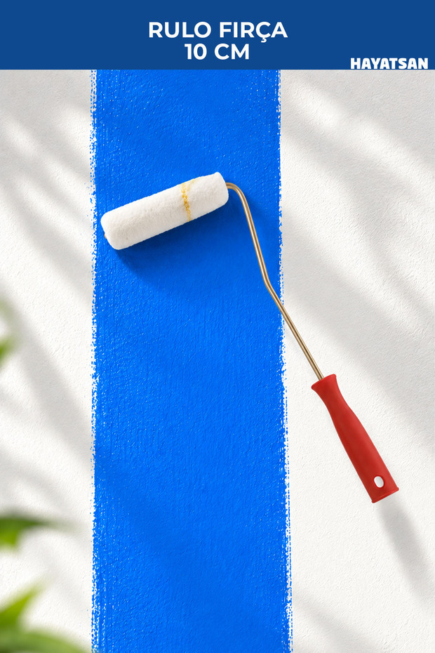 10 cm Parmak Rulo Saplı