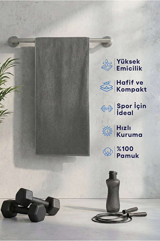 Cotton Sports Towel (30X100)