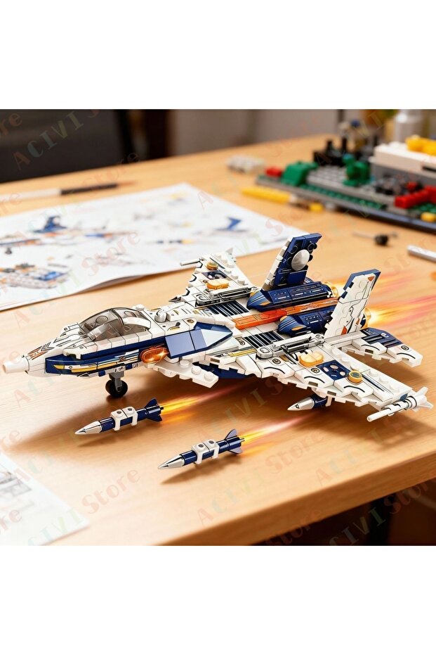 41079 no box Navy War Chariot Ship Army Boat Plane Model Warships Building Blocks Compatible With Le
