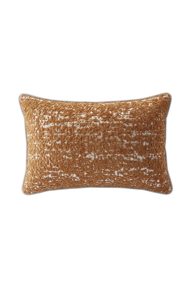 "Amber" Textured Cushion Cover - 30X50 - Orange