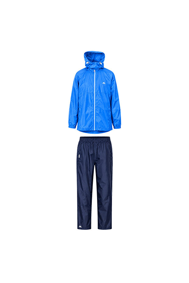 A C Packway Unisex Bottom Top Suit Raincoat-Blue