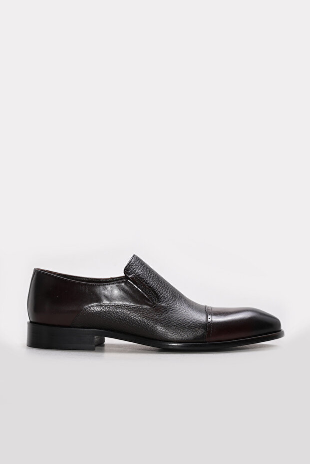 Genuine Leather Leather Brown Men's Classic Shoes 237Ma575
