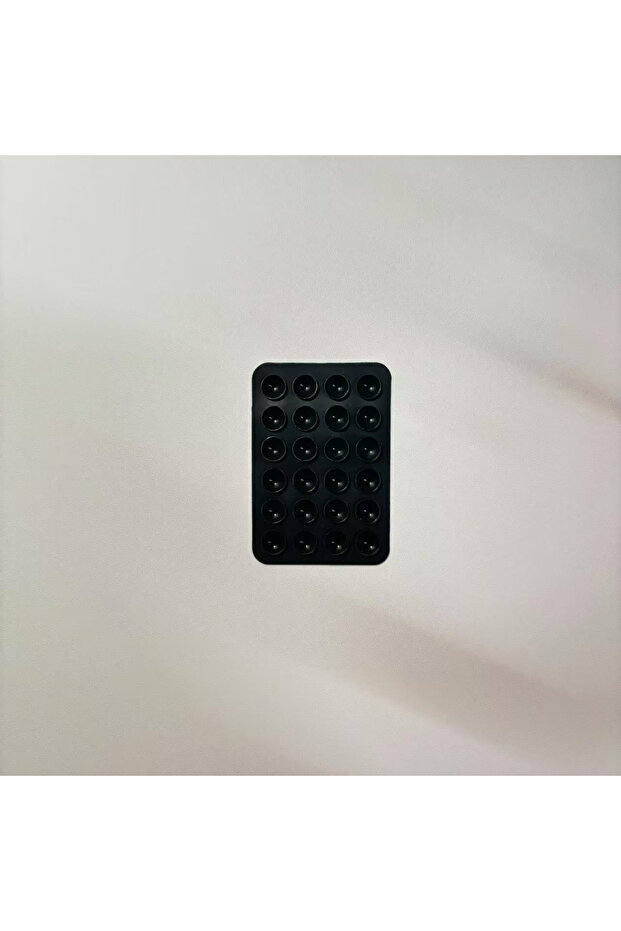 black 24 Silicone Suction Cups, Black Minimalist Sticker, Anti Slip Phone Case, Portable And Movable