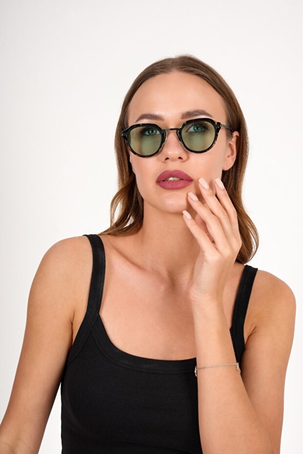 264 Green-Green 58 Sunglasses