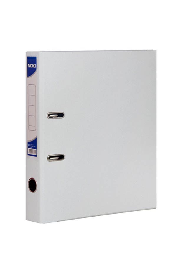 Plastic Folder Narrow - White X 25 Pieces (1 Box)