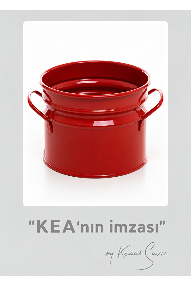 Metal Flower Pot / Bucket / Organizer / Spoon Holder / Candle Holder