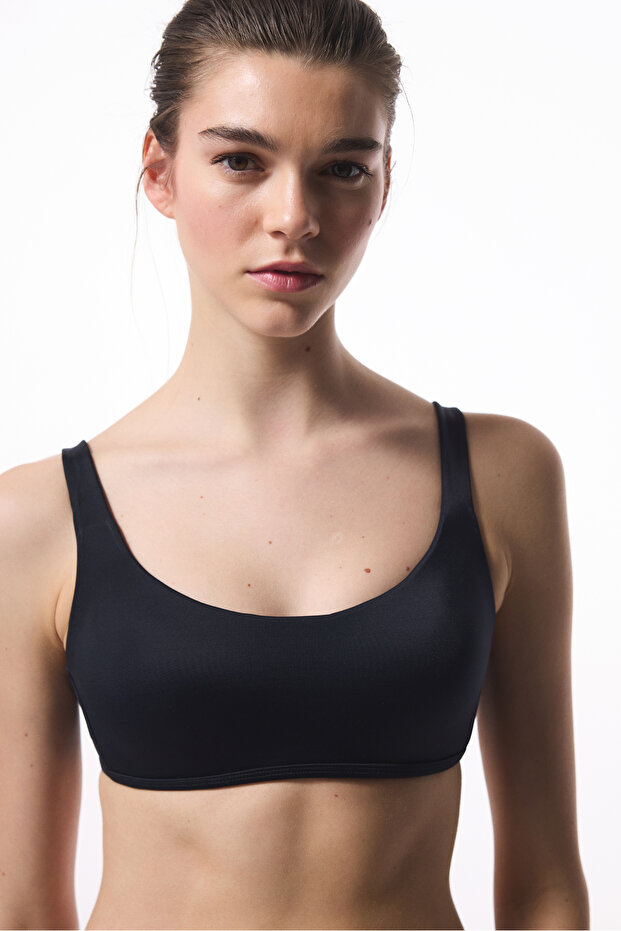 Black Bikini Top Plk5Cobm25Iy