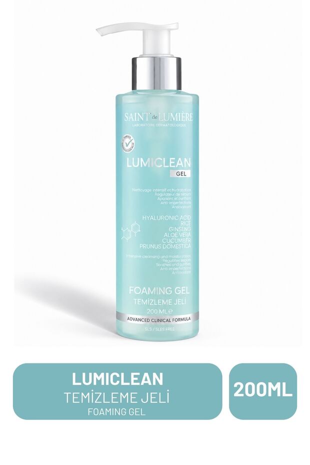 Lumiclean 200 ml Moisturizing and Barrier Repair Cleansing Gel - Sensitive, Dry and Oily