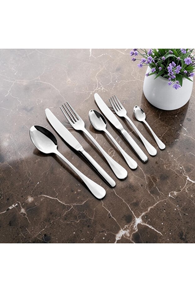 Marmaris 84 Piece Fork Spoon Knife Set