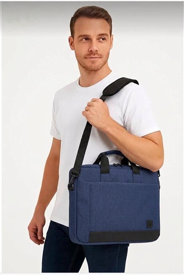 GBMOTION Navy Blue Laptop Bag 17.3 inch