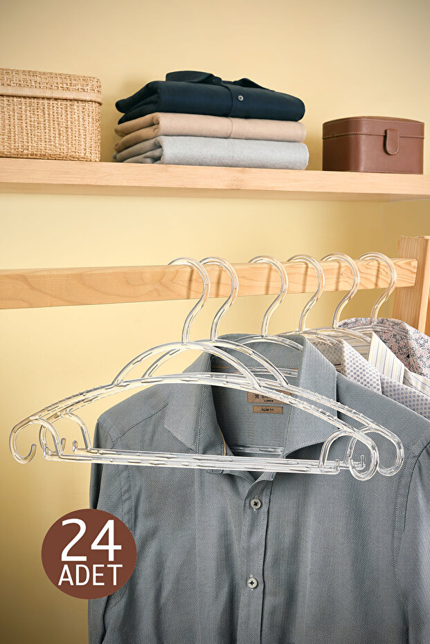 24 Pieces Galaxy Crystal Hangers Clothes Hangers