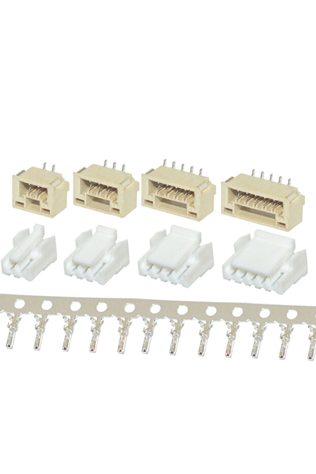 10Sets 6P Vertical SMD 5/10sets GH1.25 GH 1.25 1.25mm with Lock Connector Socket Pin Header Vertical